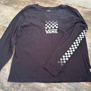 Vans Black Crew Neck Tee